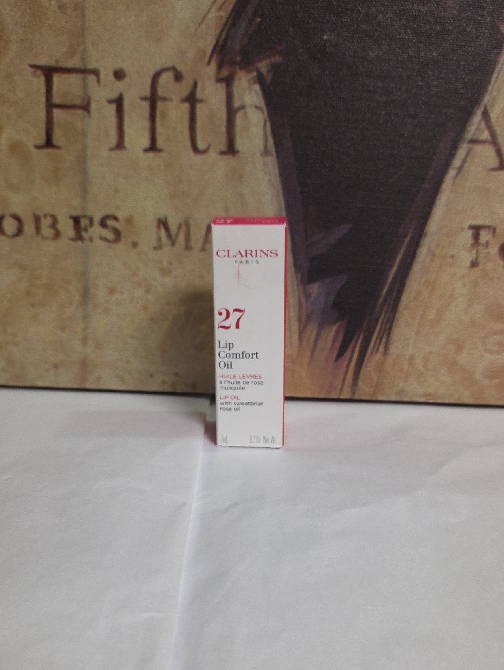 Clarins Lip Comfort Oil Shade 27 Fleeting Dew